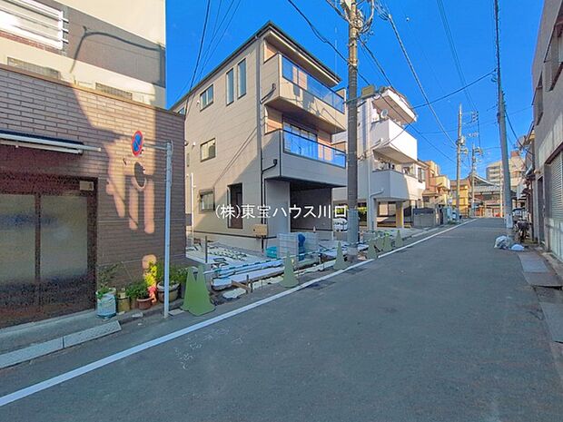 前面道路含む現地