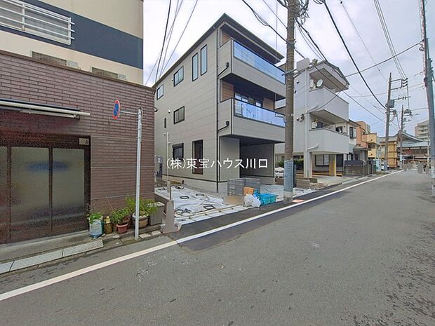 前面道路含む現地