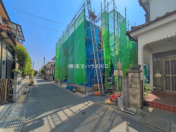前面道路含む現地