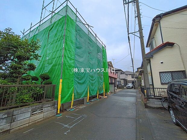 前面道路含む現地