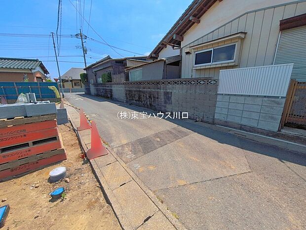 前面道路含む現地