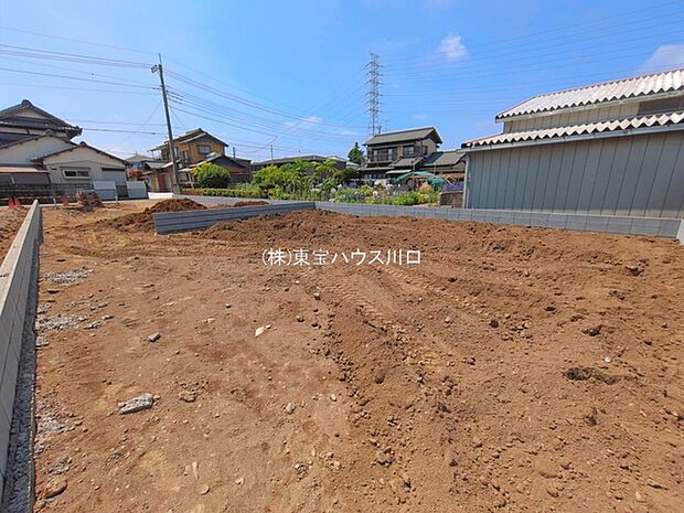 前面道路含む現地