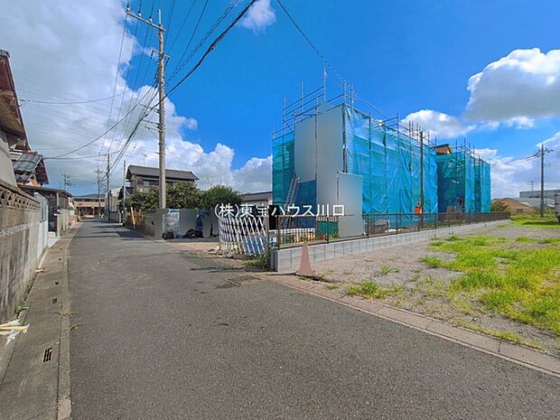 前面道路含む現地