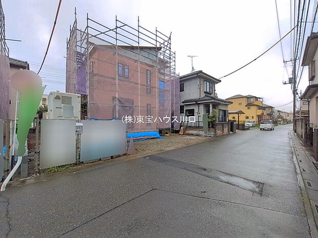 前面道路含む現地