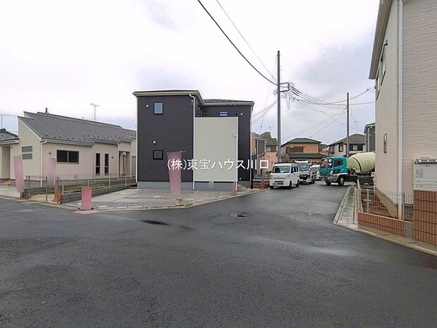 前面道路含む現地
