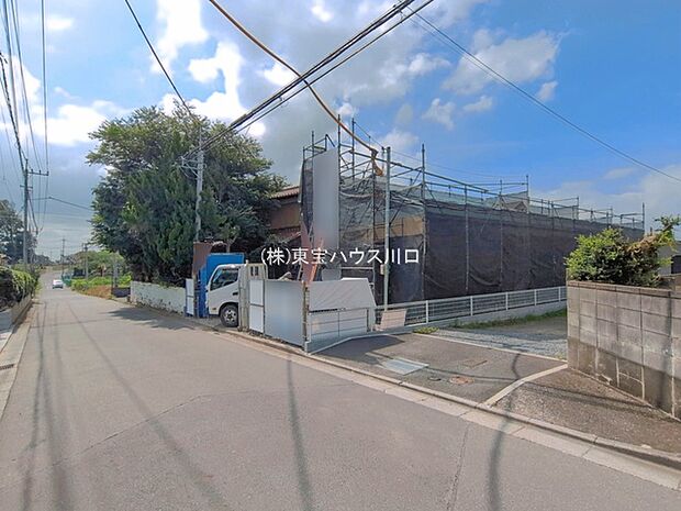 前面道路含む現地
