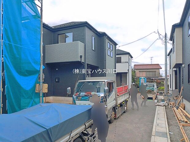 前面道路含む現地