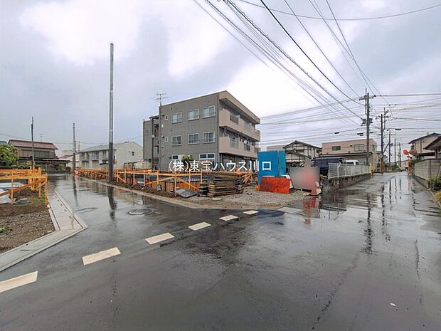 前面道路含む現地
