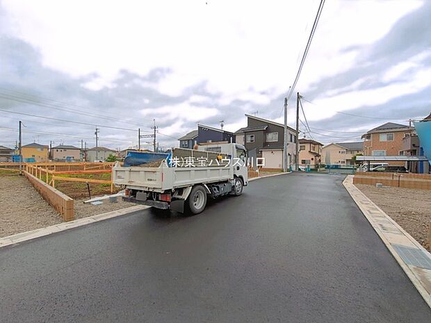 前面道路含む現地