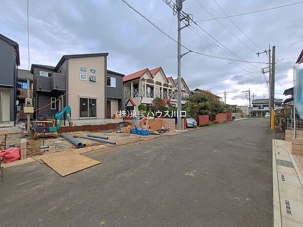 前面道路含む現地