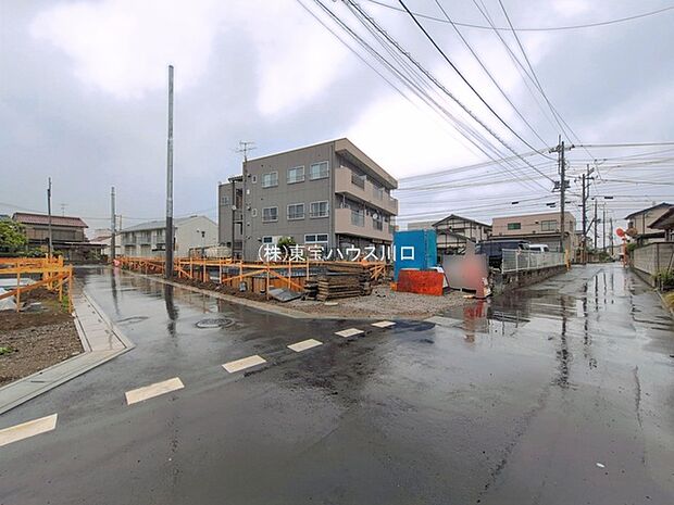 前面道路含む現地