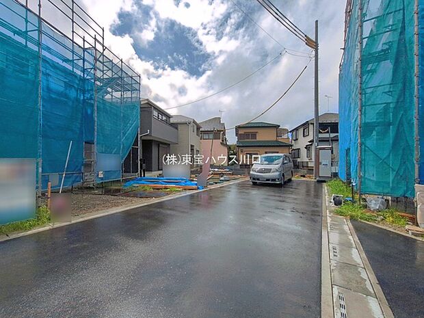 前面道路含む現地