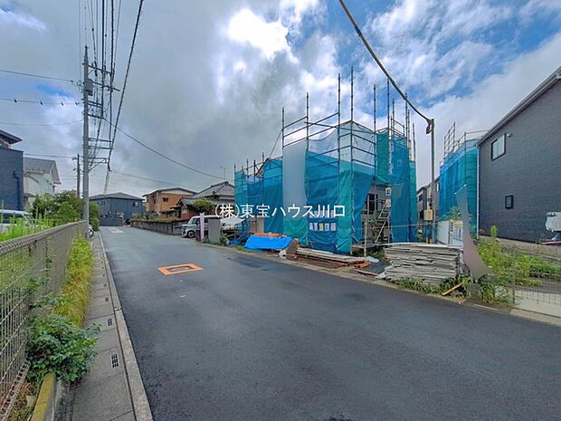 前面道路含む現地