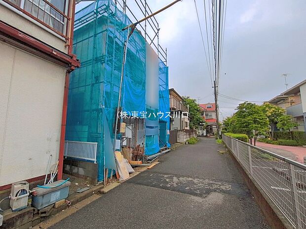 前面道路含む現地