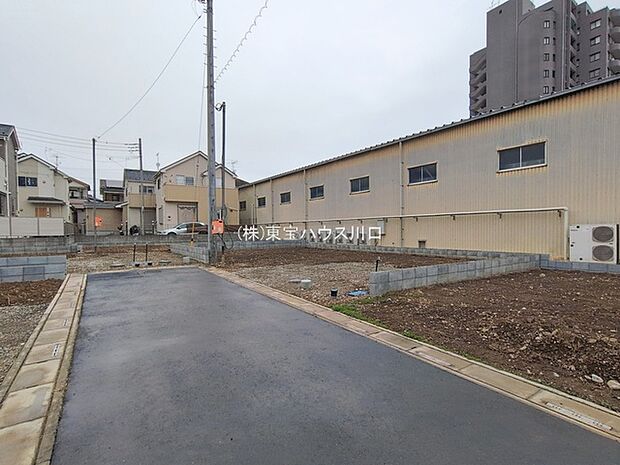 前面道路含む現地