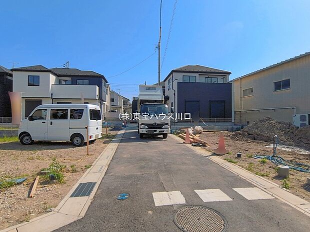 前面道路含む現地