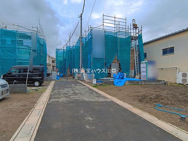 前面道路含む現地