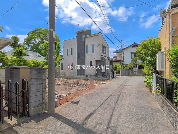 前面道路含む現地