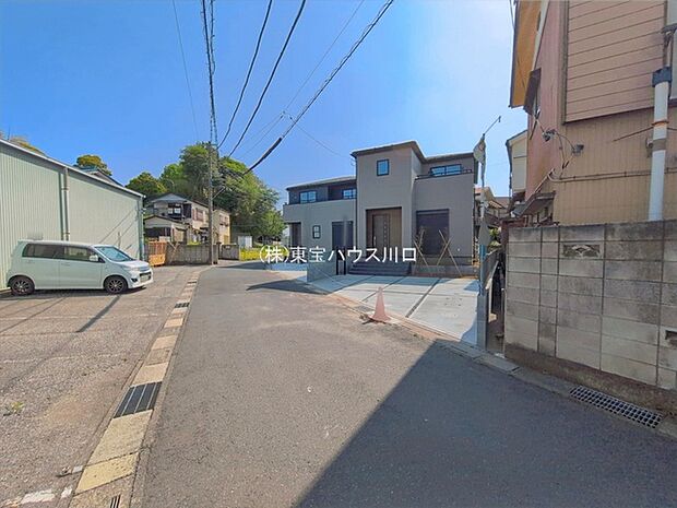 前面道路含む現地