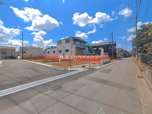 前面道路含む現地