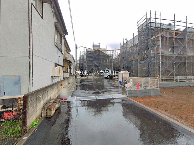 前面道路含む現地