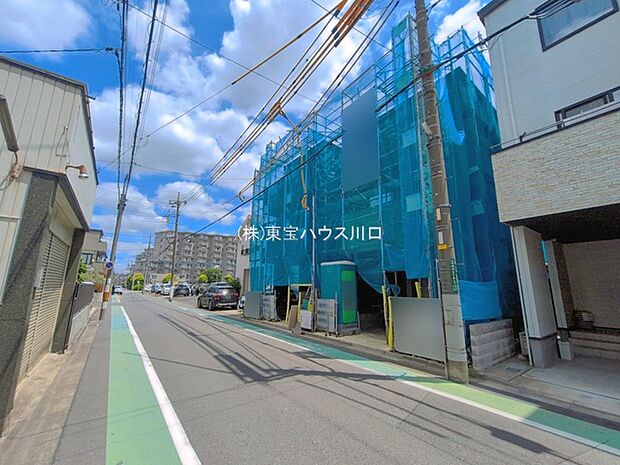 前面道路含む現地