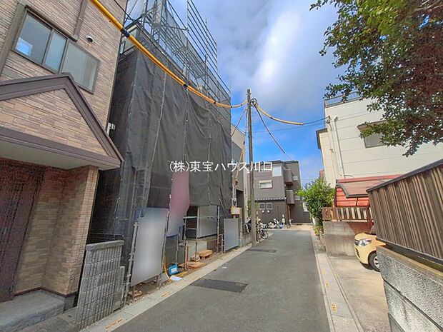 前面道路含む現地