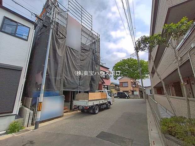前面道路含む現地