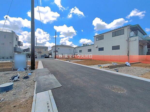 前面道路含む現地