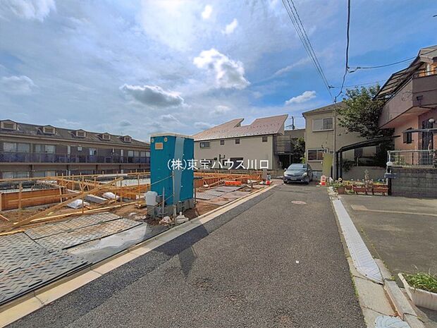 前面道路含む現地