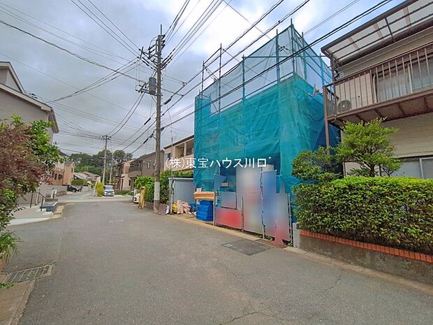 前面道路含む現地