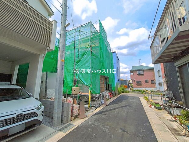 前面道路含む現地