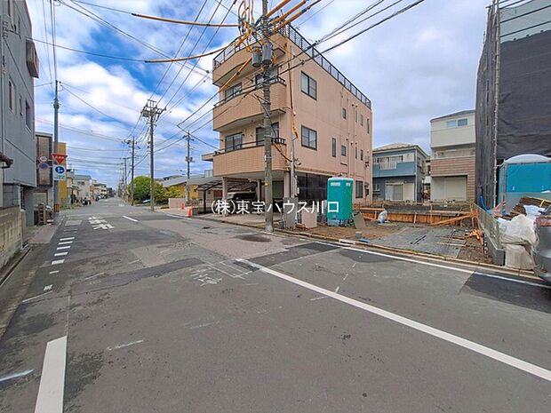 前面道路含む現地