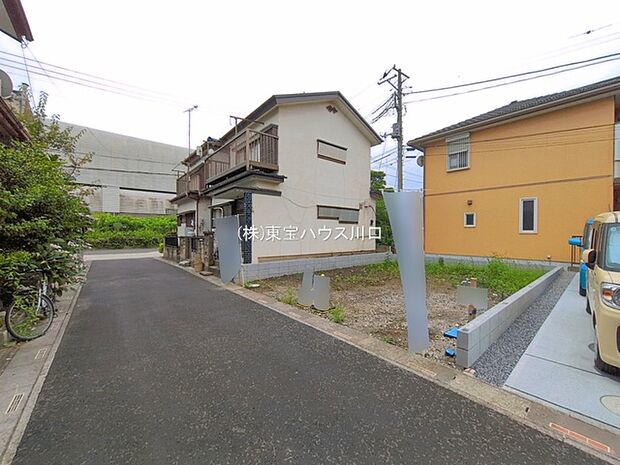 前面道路含む現地