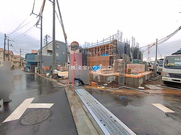 前面道路含む現地