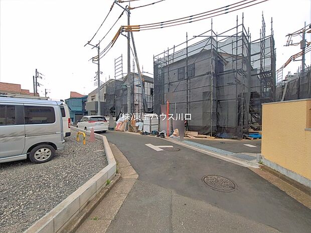 前面道路含む現地