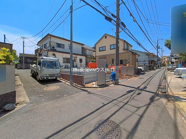 前面道路含む現地