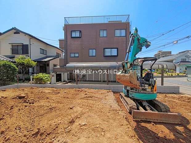 前面道路含む現地