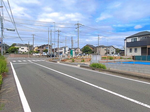 前面道路含む現地