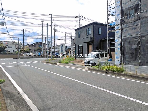 前面道路含む現地