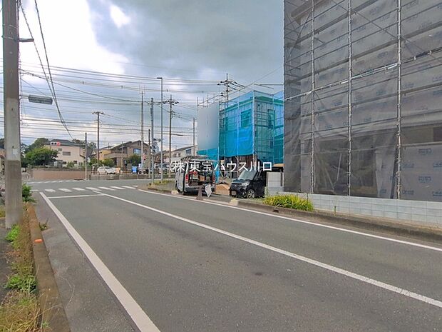 前面道路含む現地