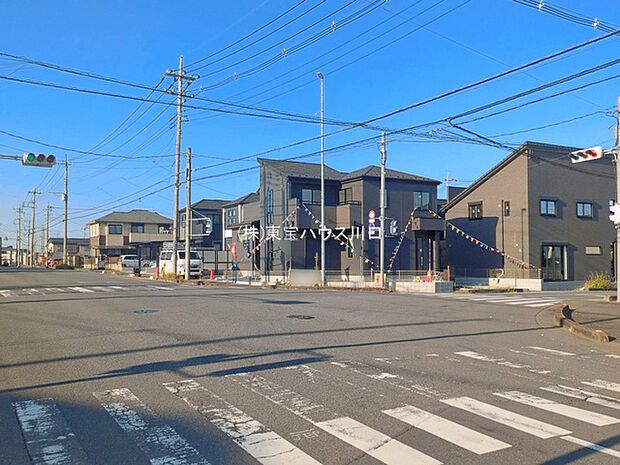 前面道路含む現地