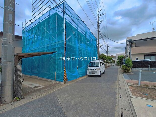 前面道路含む現地