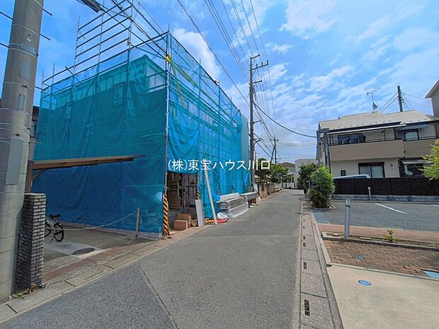 前面道路含む現地