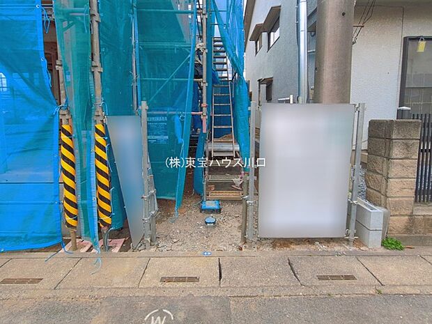 前面道路含む現地