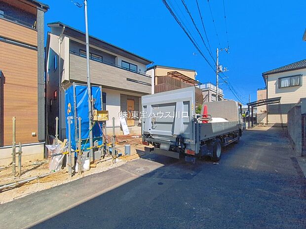 前面道路含む現地