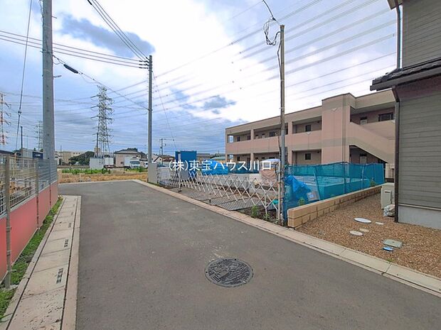 前面道路含む現地