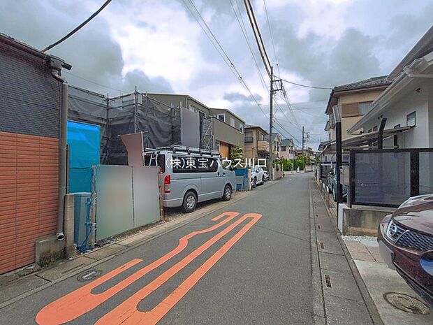 前面道路含む現地