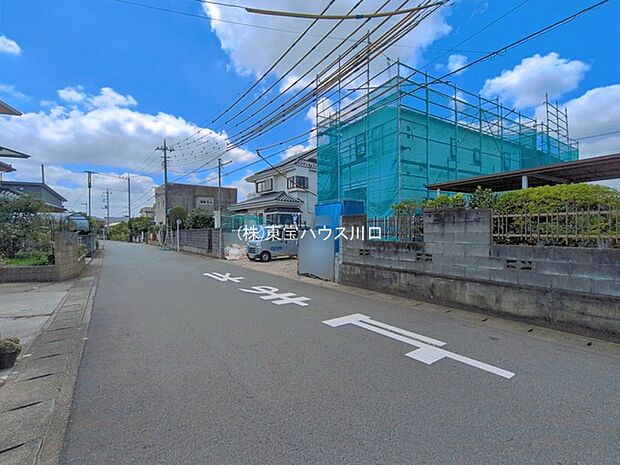 前面道路含む現地