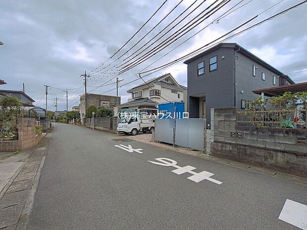 前面道路含む現地
